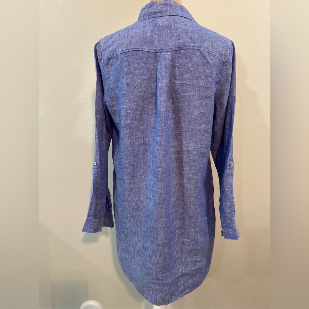 Sigrid Olsen Linen Tunic - image 4